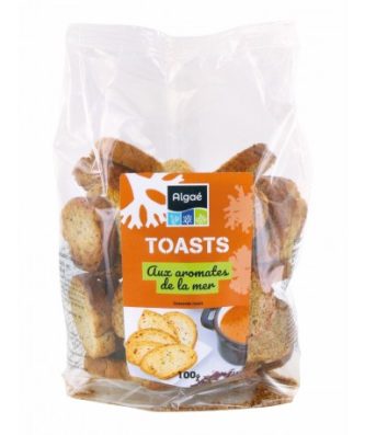 TOASTS AUX AROMATES DE LA MER