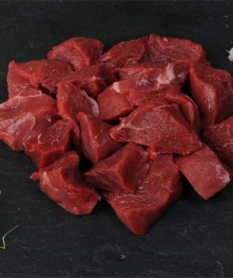 Viande de boeuf à fondue (rumsteack, rond de tranche grasse, poire, merlan)