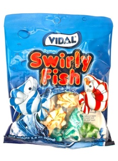 Vidal Gummi Swirly Fish