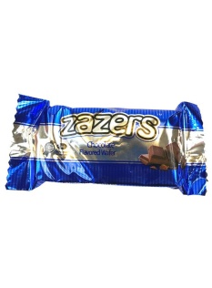 Zazers Belgium Chocolate Flavored Wafer Blue