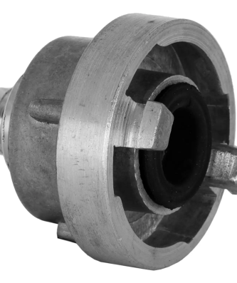 Bouchon raccord pompier pour tuyau d'eau Ø 1 pouce (taille standard : D)