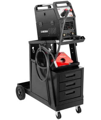 Chariot poste à souder avec 3 compartiments - 75 kg