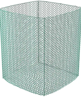 Filet à foin pour balles rondes - 1,4 x 1,4 x 1,6 m - Mailles fines