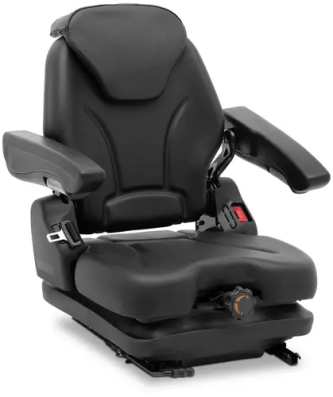 Siège de tracteur - 46 x 46 cm - Ajustable - Suspension