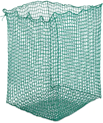 Filet à foin pour balles rondes - 1 600 x 1 600 x 1 800 mm - Taille des mailles : 45 mm - Vert