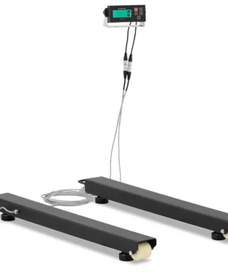 Barres de pesée - Numérique - 5 000 kg / 1 kg - 1 000 x 100 mm