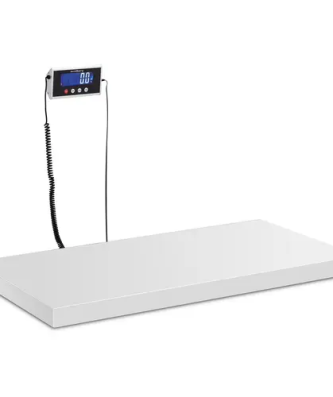 Balance au sol - 500 kg / 100 g - 1000 x 500 mm - LCD