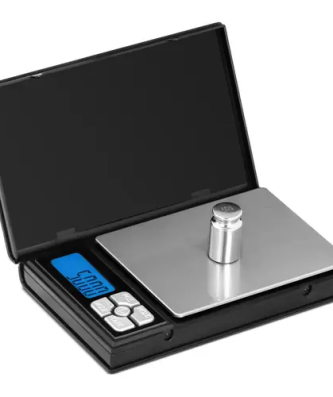 Balance électronique de poche - 500 g ¬- 0,05 g / 200 g - 115 x 91 mm