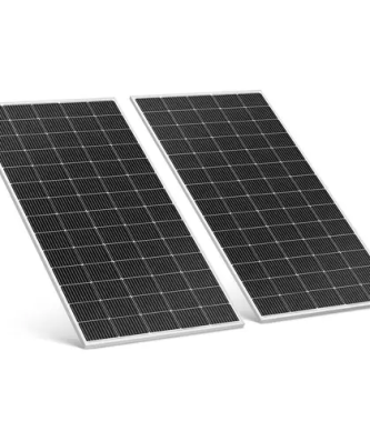 Panneau solaire pour balcon - 600 W - 2 panneaux monocristallins - Kit complet prêt à brancher