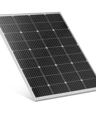 Panneau solaire monocristallin - 100 W - 22.46 V - avec diode By-pass