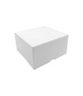 Boîte pâtissière blanche 18 x 18 x 10 cm - par 50
