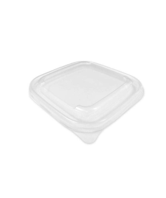 Couvercle carré plastique pour saladier pulpe 750 ml - par 300