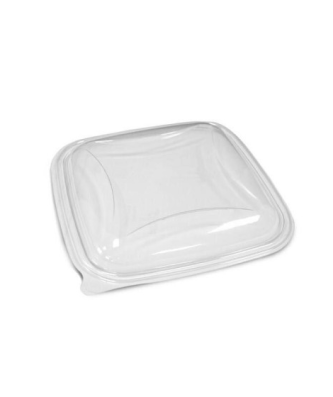 Couvercle plastique transparent pour boîte à salade plastique transparente Crudipack 500 ml - par 720