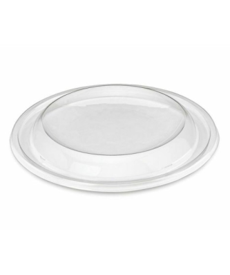 Couvercle plastique transparent pour saladier plastique noir Bowlipack 1000 et 1300 ml - par 20