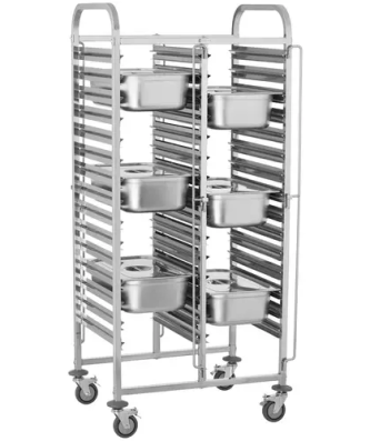 Chariot de transport - 30 bacs GN