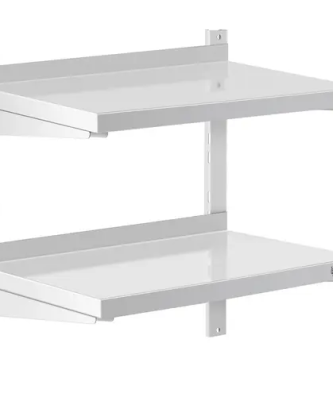 Étagère murale - 2 tablettes - 40 x 60 cm