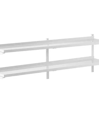 Étagère murale - 2 tablettes - 30 x 200 cm