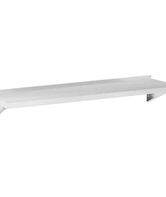 Étagère murale - acier inoxydable - 150 x 40 cm - jusqu'à 80 kg - Royal Catering
