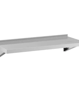 Étagère murale - acier inoxydable - 100 x 40 cm - jusqu'à 80 kg - Royal Catering
