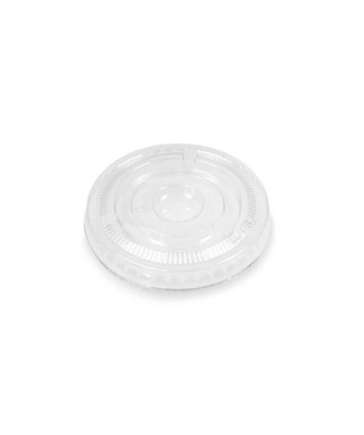 Couvercle plastique transparent pour pot à dessert plastique transparent 200 ml - par 100