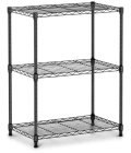 Étagère métallique noire - 60 x 35 x 77 cm - 120 kg