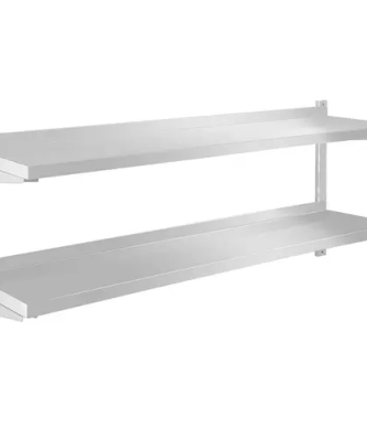 Étagère murale - 2 plateaux - 140 cm