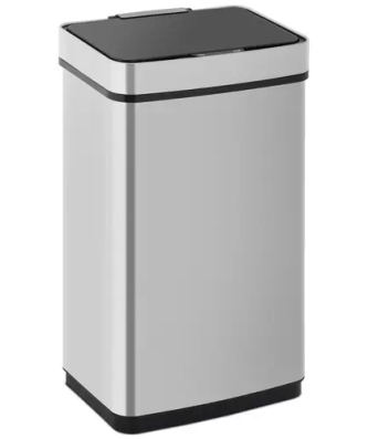 Poubelle automatique - 60 l - Rectangulaire - Design compact