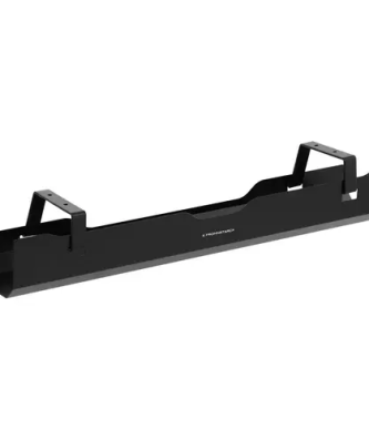 Goulotte passe-câble bureau - 600 x 135 x 108 mm - Noir