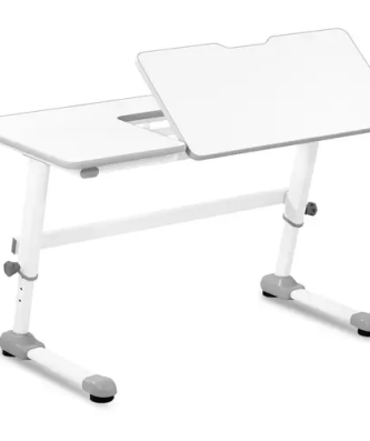 Bureau enfant réglable - 120 x 66 cm - Inclinaison : 0 - 50° - Hauteur : 600 - 760 mm