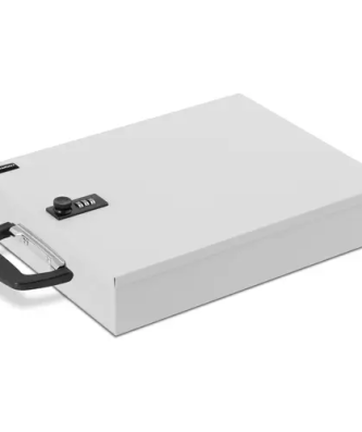 Coffre-fort document - 355 x 255 x 70 mm - Format A4 - Serrure à combinaison