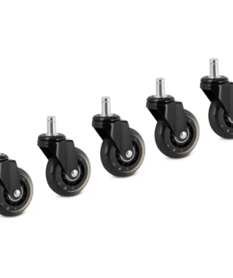 Roulettes chaise de bureau - Lot de 5