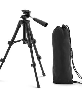 Trépied appareil photo - 276 - 474 mm - Filetage 1/4 pouce