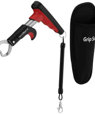 Fish grip - 25 kg - avec balance numérique et thermomètre - Écran LCD - accessoires inclus
