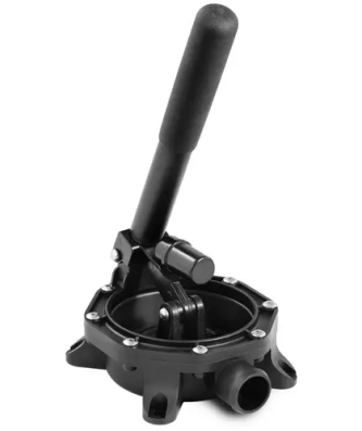 Pompe de cale bateau manuelle - Hauteur de refoulement de 4 m - Débit de 45 l/min - Poignée en plastique