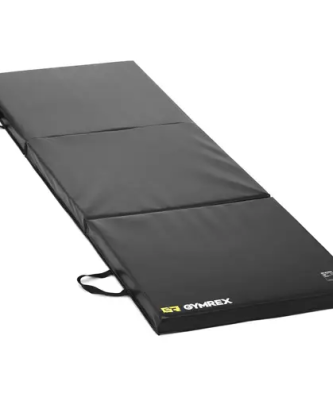 Matelas de gym pliable - Noir - 180 x 60 x 5 cm