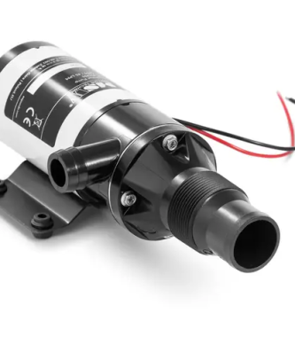 Pompe avec broyeur - 12 V, 12 A - 45 l/min - S1 (fonctionnement continu)