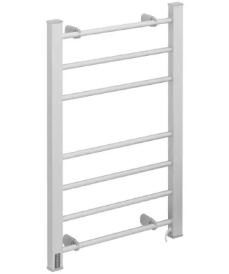 Sèche-serviette électrique - 7 barres chauffantes - Gris