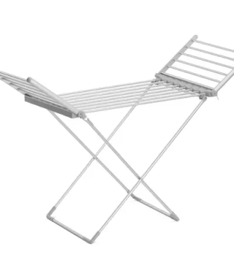 Séchoir à linge électrique - 20 tiges chauffantes - dépliable