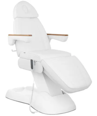 Fauteuil esthétique - 218 x 79.5 x 173 cm - 150 kg - Blanc