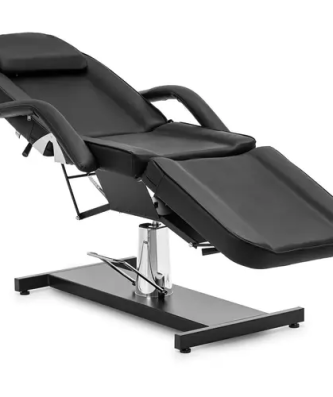 Fauteuil esthétique - 200 kg - noir - extra moelleux