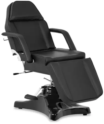 Fauteuil d’esthétique - 185 x 81 x 140 cm - 200 kg - Noir