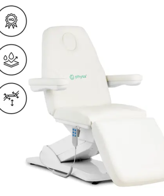 Fauteuil esthétique - 150 kg - Vert pistache, Blanc