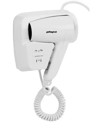 Seche cheveux hotel - 1200 W - Blanc