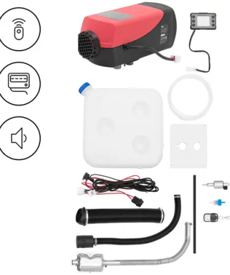 Chauffage d'appoint voiture - 12 V - 5 kW - réservoir 10 l