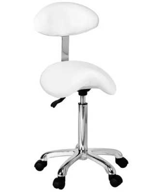 Siège d'appui - 600-800 mm - 150 kg - Blanc