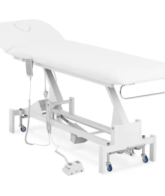 Table de massage électrique - 50 W - 200 kg - Blanc