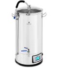 Cuve de brassage - 50 l - 3,000 W - 25 - 100 ° C - Acier inoxydable - Écran LCD - Minuterie