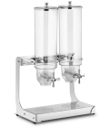 Distributeur de céréales - 2 x3,5 l - 2 récipients