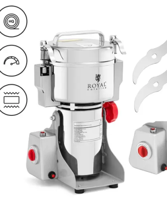 Moulin à épices électrique - 800 g - 17 x 9 cm - 2100 W - Royal Catering