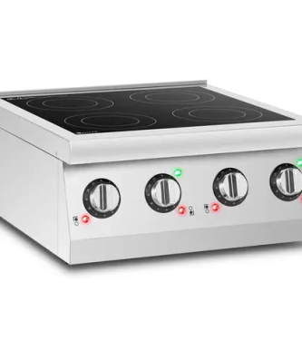 Cuisinière à induction - 4 plaques - Ø 12 - 26 cm - portable - Royal Catering